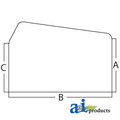 A & I Products Glass, Rear, Upper - Sliding 37.5" x23.25" x2.25" A-D6NN9442006F